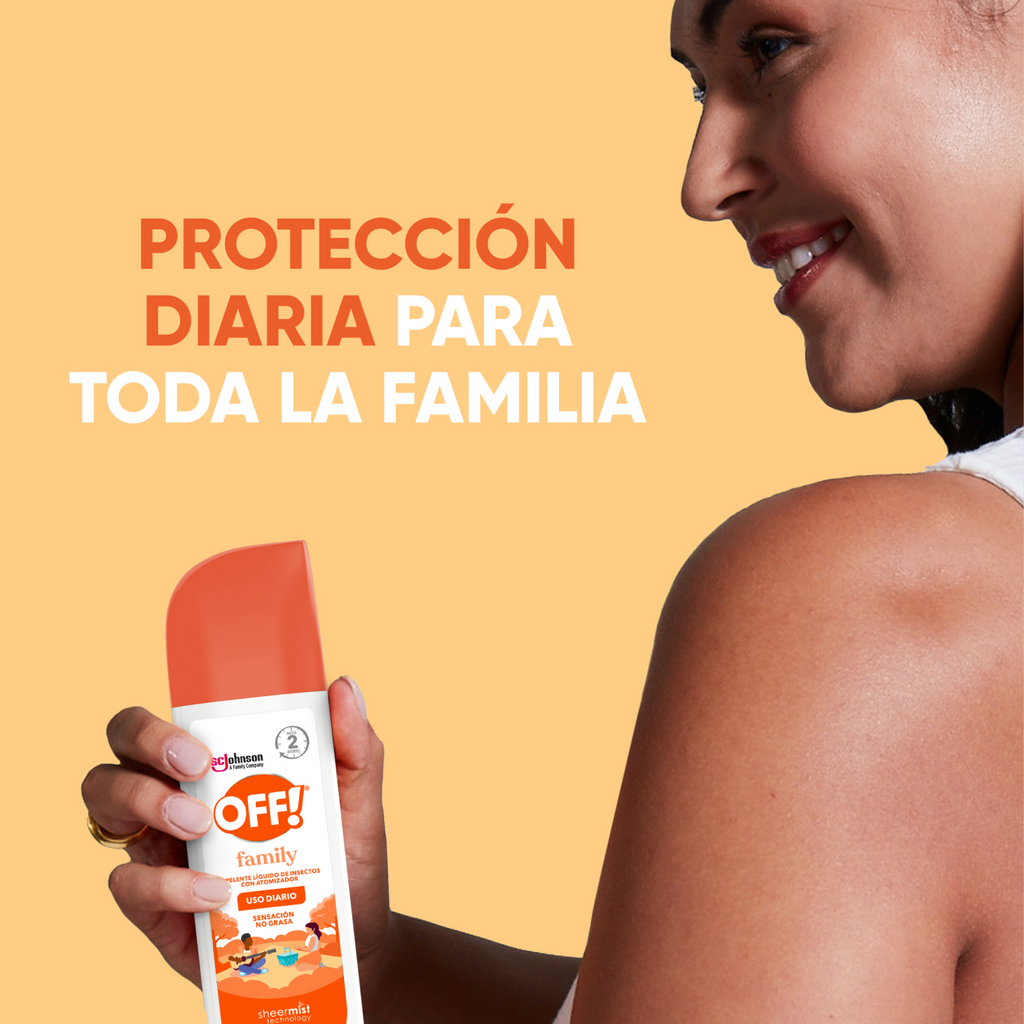 OFF! Family Repelente Líquido de Insectos Atomizador 177ml