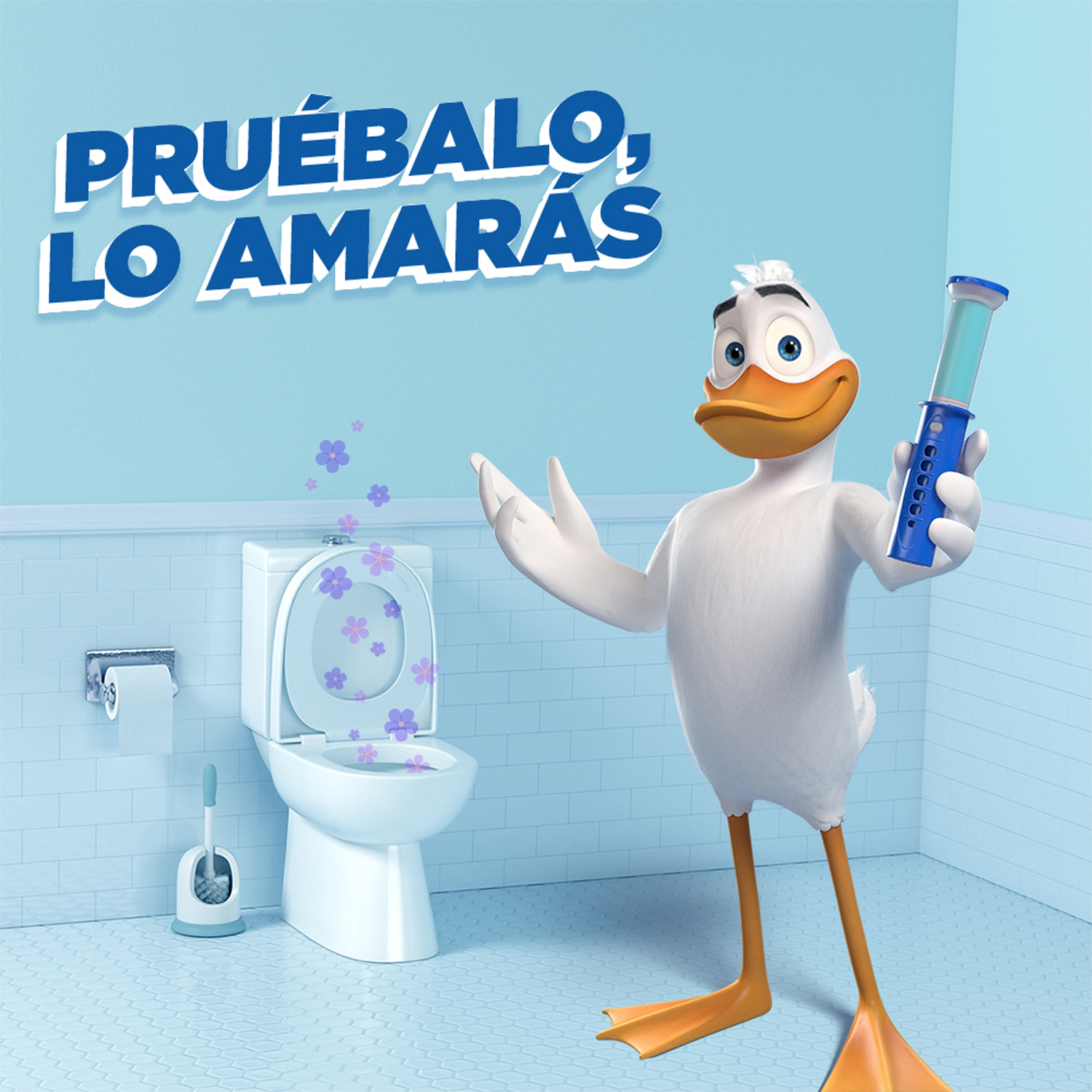 Pato Baños Discos Activos Lavanda 36 mL, Repuesto