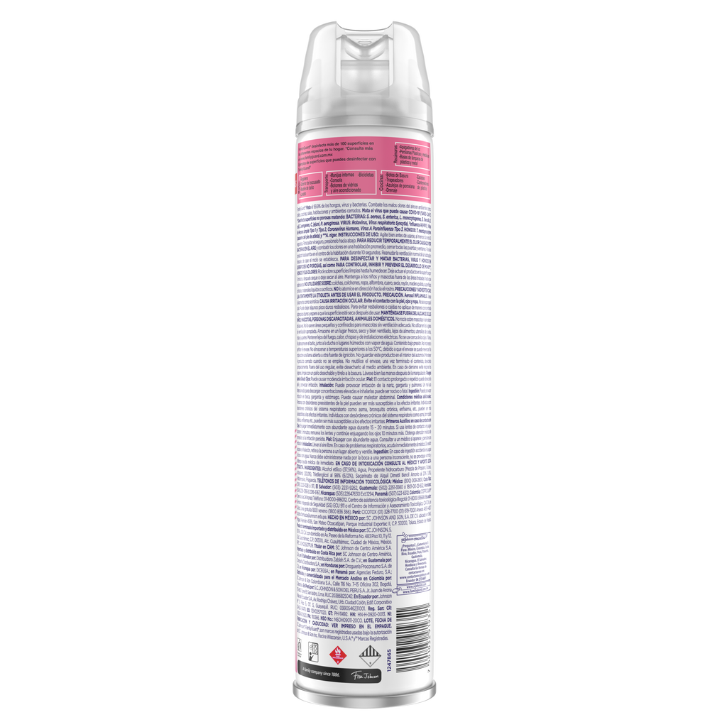 FamilyGuard Desinfectante y Eliminador de Olores en Aerosol Floral 400 ml
