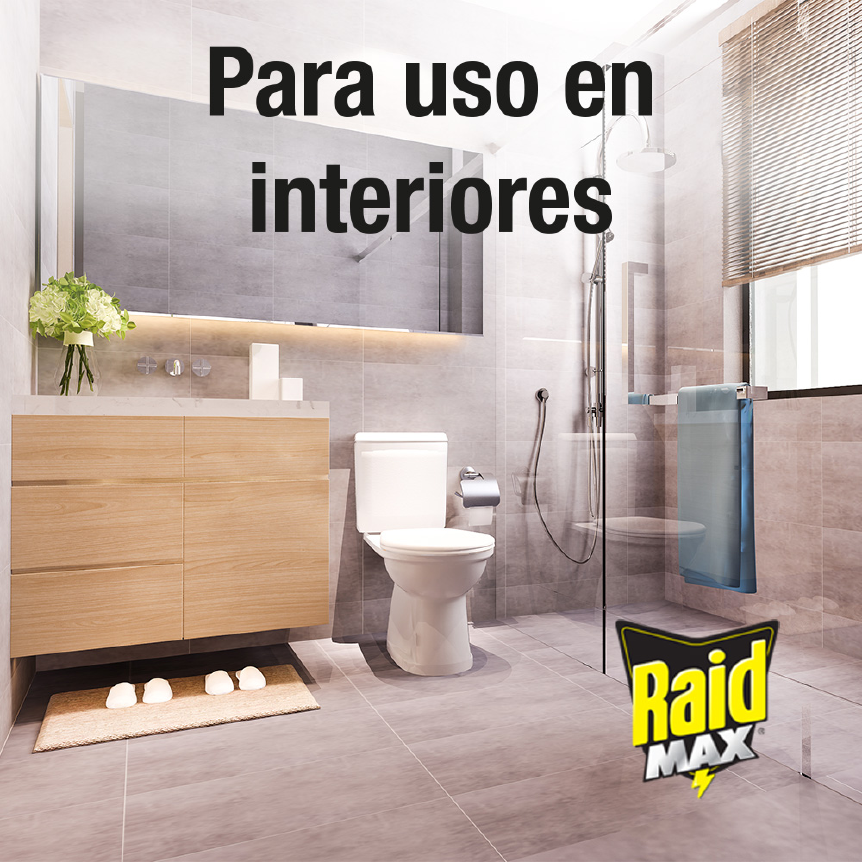 Raid Max® Insecticida en Aerosol, Mata Cucarachas e Insectos Rastreros, Plaguicida de Uso Domestico, 226 mL