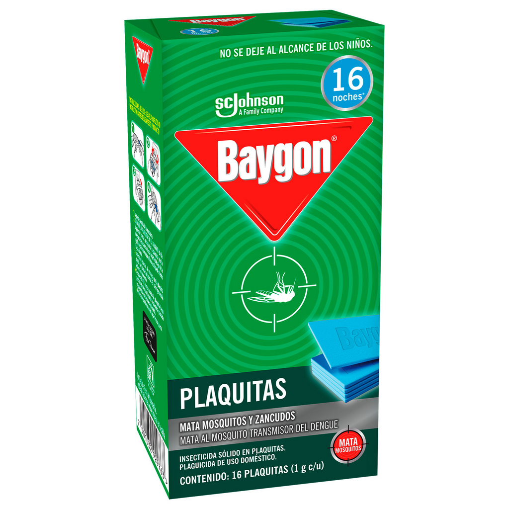 Bayon Insecticida en Lamintas. Repuesto de 16 Unidades
