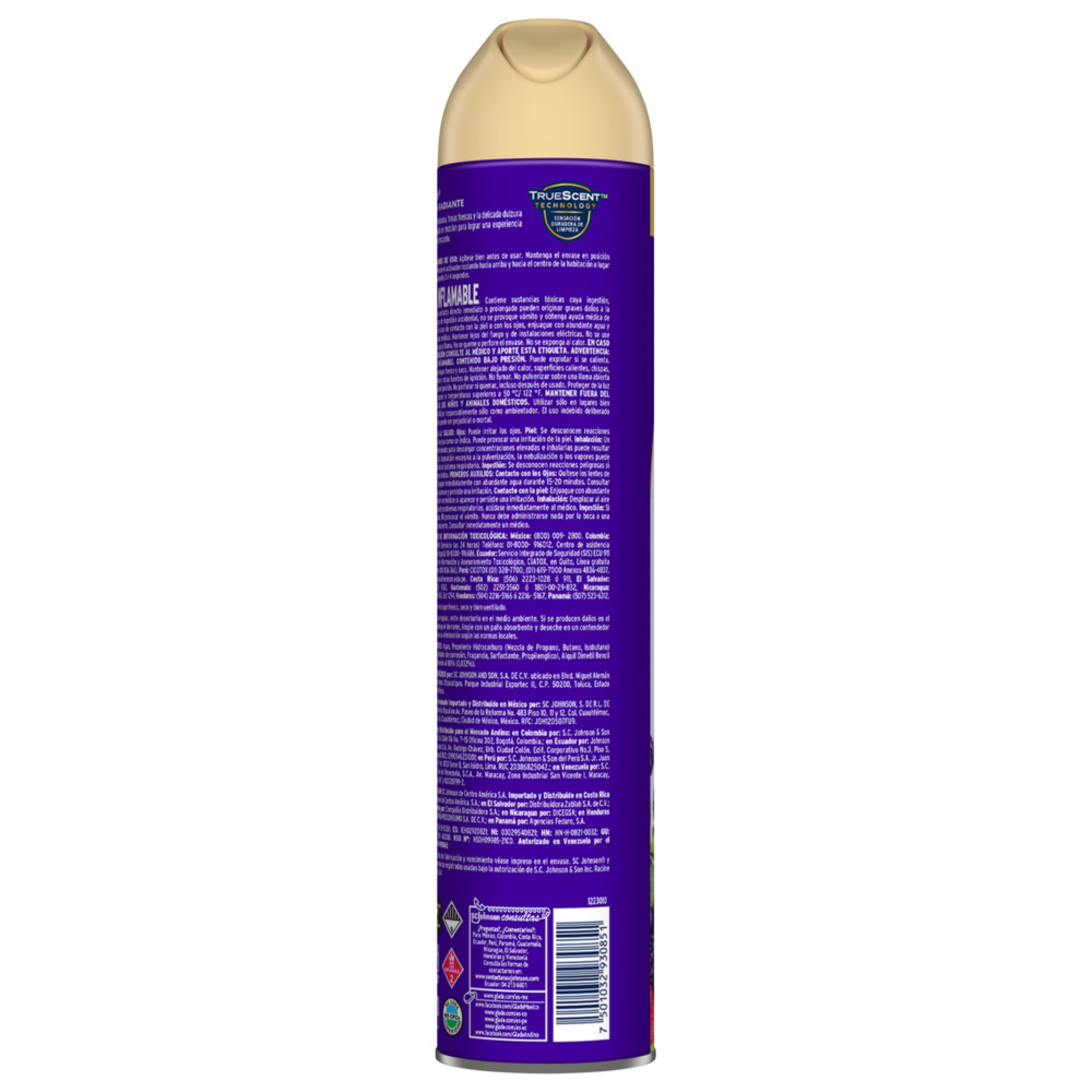 Glade Aromatizante en Aerosol Mora Radiante 400ml