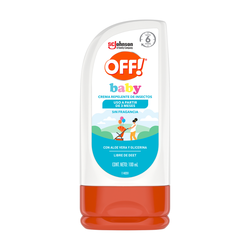 OFF! Baby Repelente de Insectos en Crema 100ml